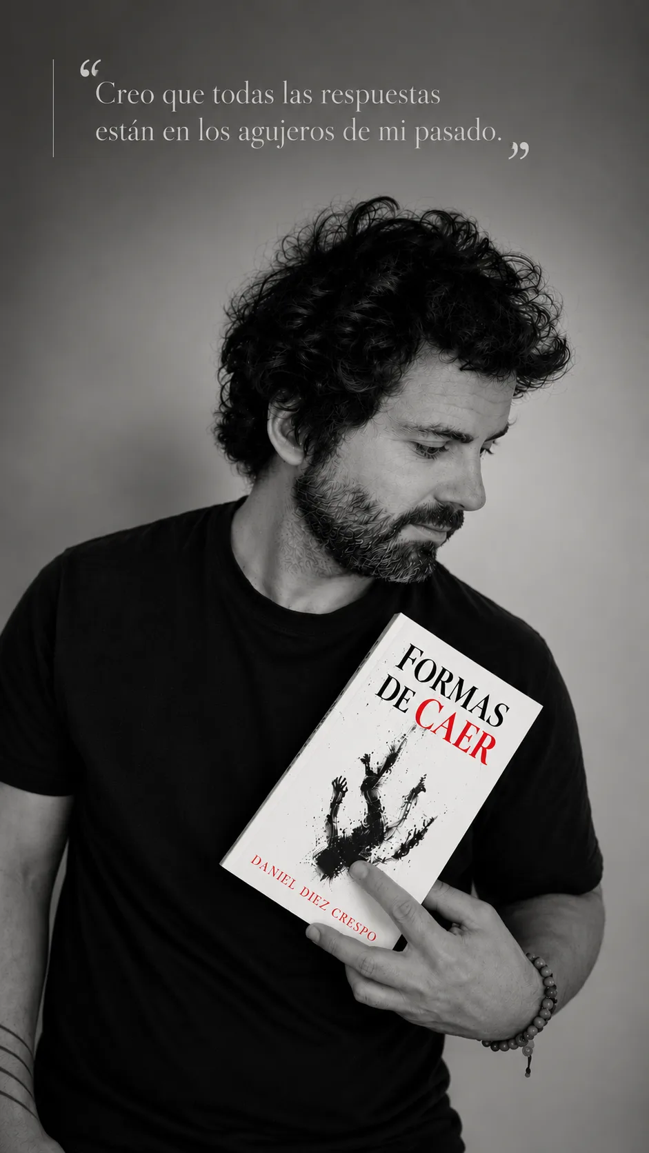 Autor y la novela Formas de Caer