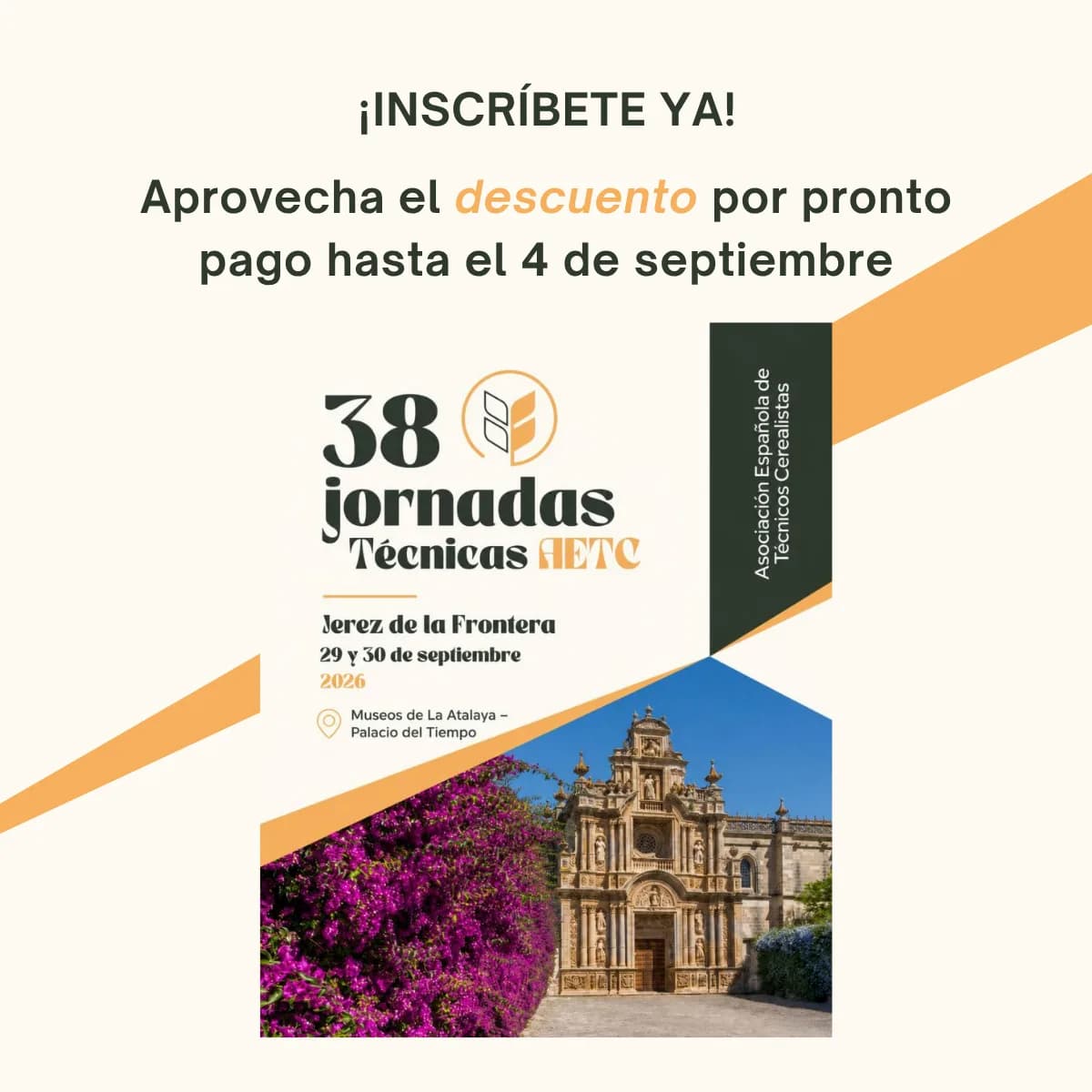 Descuento XXXVIII Jornadas Técnicas AETC