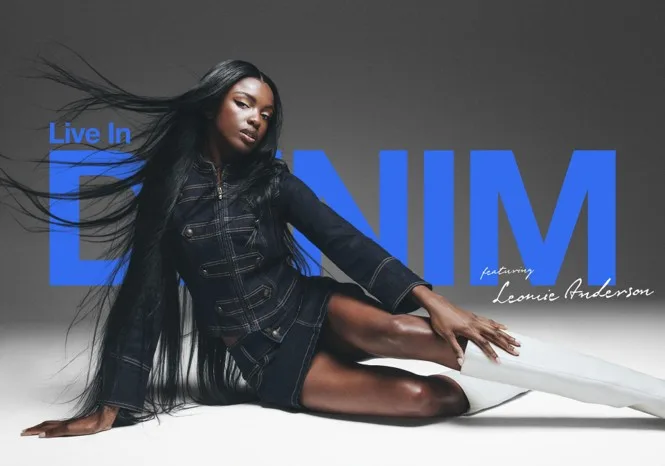 Live in DENIM featurin Leomi Anderson LEFTIES