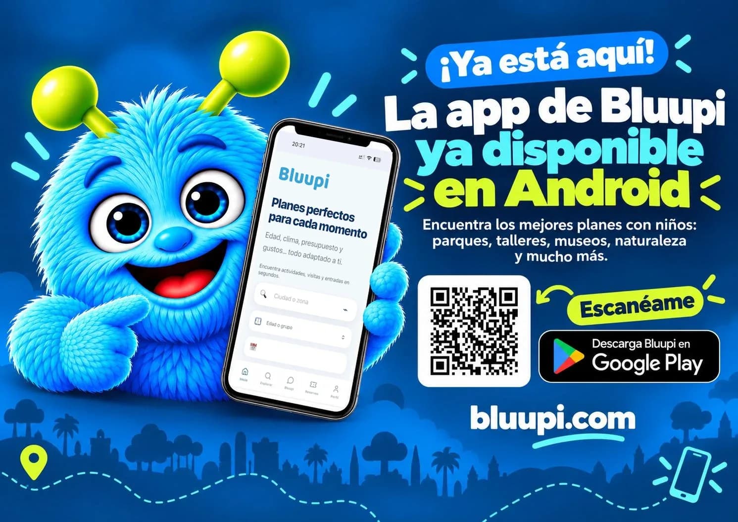 bluupi appp Android