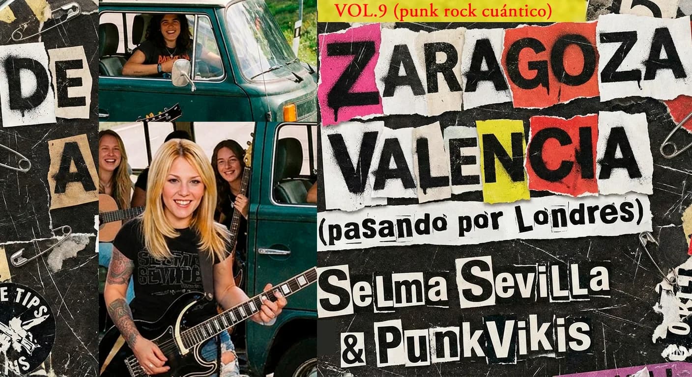 De Zaragoza a Valencia pasando por Londres tipo punk-rock VOL 9